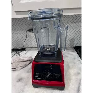 Vitamix Venturist V1200 Blender Red 64oz Container Variable Speed Pulse Tested